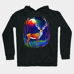 Magical Forest Deer 3 Hoodie